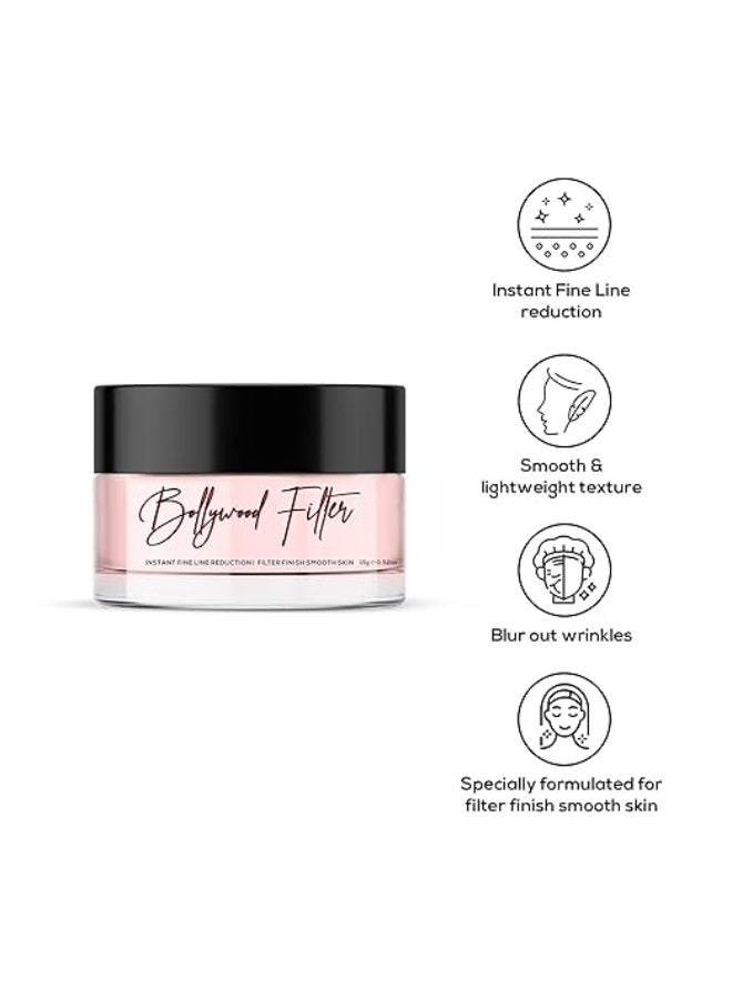 RENEE Bollywood Filter Face Primer 15gm and RENEE Midnight Kohl Pencil - Smudgeproof and Waterproof Kajal - 1.5Gm - Image 4